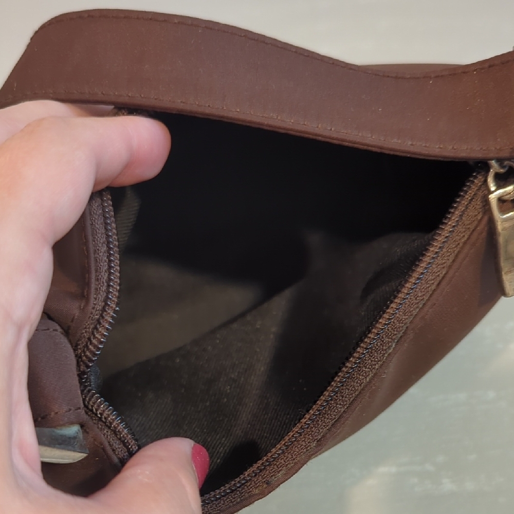 Brown Crossbody Bag Minimalist Y2K - Picture 4 of 7